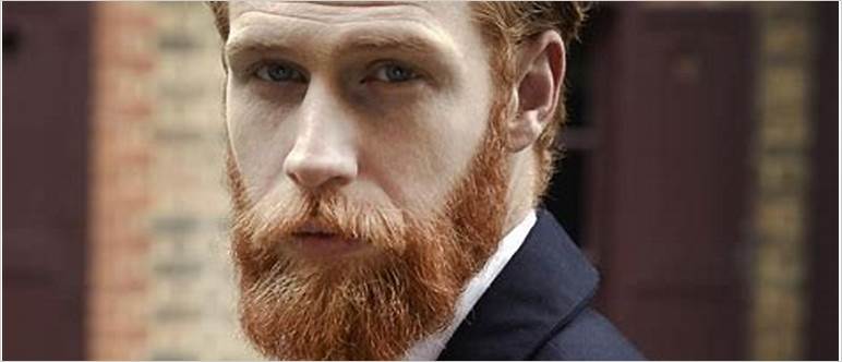 Beard turning ginger